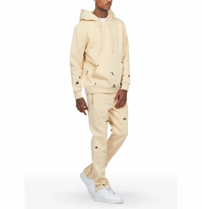Ensemble de survêtement à carreaux pour homme, tenue de sport deux pièces, ensemble de survêtement tendance pour homme, ensemble de survêtement décontracté streetwear - Product Image 3