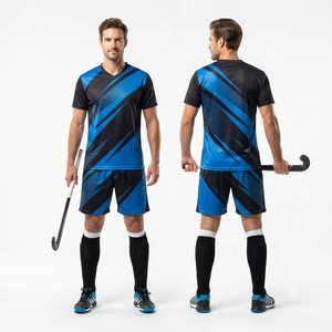 Custom Field Hockey Uniform Set <b>for</b> Women <b>Men</b> and Youth Players Sublimation Printed Hockey Jersey and Shorts <b>Skirt</b> Sportswear - Product Image 5