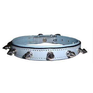 Collar de perro de lujo de Venta caliente patrón de animales personalizado cuero con tachuelas remache decoraciones precio con descuento vendedor líder - Product Image 1