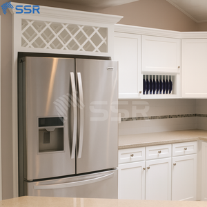 Mueble de Cocina Modular Moderno Blanco de Madera Ecológica, Listo para Armar, Venta Directa de Fábrica en Vietnam - Product Image 3