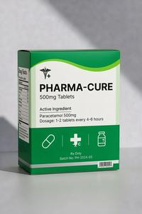 Boîtes d'emballage pharmaceutiques personnalisées adaptées aux comprimés, aux capsules, aux médicaments à base de plantes et aux compléments alimentaires - Product Image 5