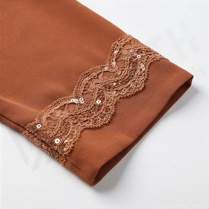 Último Estilo, Abaya Personalizada de Secado Rápido para Mujer, Vestido Musulmán Cómodo de Primera Calidad, Ropa Modesta de Moda al por Mayor - Product Image 5