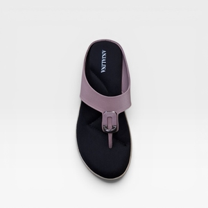 Women Fashion Stylish Comfortable Wedge Heel <b>Slippers</b> Flip Flop Buckle Strap Soft Cushion Anti Slip Lightweight Daily Wear - Product Image 1