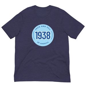แจ็คแอนด์จิล บลูส์ 1938 เสื้อยืดกราฟิกสำหรับผู้หญิง ผ้าเนื้อนุ่มระดับพรีเมียม แขนสั้น คอกลม เสื้อยืดลำลองสำหรับสตรีทแวร์ประจำวัน - Product Image 1