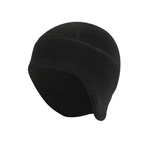 Automne Hip Hop hommes coupe-vent polaire bonnet couleur unie chaud Bonnet pour cyclisme course à pied utilisation de la plage - Product Image 6