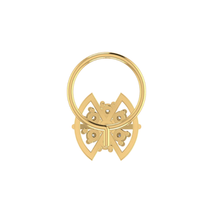 0.06 Carat Brillant HI Couleur Diamant Nez Pin VS-SI Clarté Fine Piercing Bijoux - Product Image 5