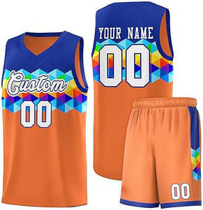 Uniforme de Baloncesto sin Mangas Unisex de Último Diseño con Logotipo Personalizado, Tela de Poliéster 100% de Alta Calidad, Transpirable, Conjunto Unisex - Product Image 4