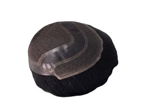 Toupee para Hombre Taz Hair, Peluca de Cabello Humano 100%, Densidad 60%-150%, Cabello Remy Indio, Resistente al Agua, Suave, Ondulado Profundo - Product Image 6