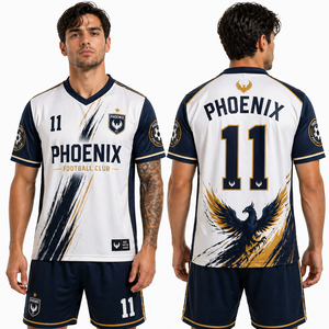 Modern Soccer Jersey Custom Football Kit Sublimation Printing Teamwear Lightweight OEM Supplier <b>Athletic</b> Cut Team Style Jerseys - Product Image 3