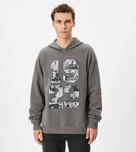 Top Quality <b>Hoodie</b> Men's Casual Cotton Polyester Pullover <b>Hoodie</b> With Leisure Design Embroidered Style Made in Pakistan - Product Image 2
