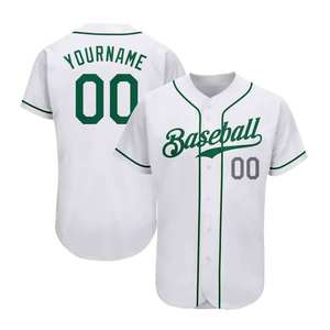Ventes en gros d'uniformes de softball sublimés pour hommes, maillots de baseball 100% polyester, maillots de baseball personnalisés pour adultes à bas prix, qualité supérieure - Product Image 5