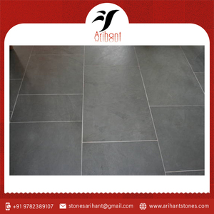 Dalles en ardoise gris argenté pour la construction écologique, les murs intérieurs et les projets artistiques - Product Image 6
