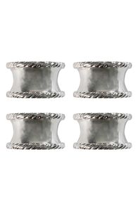 Modern Brass Napkin Ring <b>5</b> Cm Wide Durable Table Decoration Wedding Use - Product Image 5