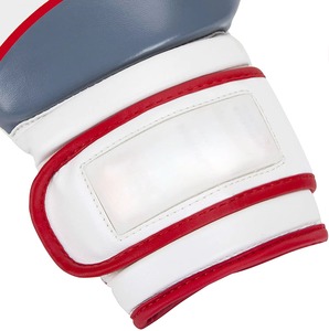 Gants de boxe professionnels personnalisés en cuir véritable pour le kick-boxing et l'entraînement MMA, fermeture à lacets, compatibles écran tactile, OEM - Product Image 6