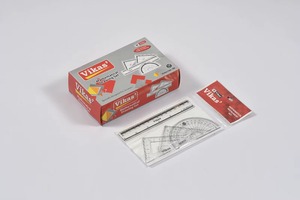 Juego de Transportador y Regla de Medición para Uso Escolar, Universitario y de Oficina, para Medir Ángulos con Precisión, Proveedor Indio - Product Image 5