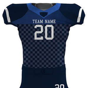 Maillot de football américain sublimé personnalisé à bas prix, nouvelle marque, fourni directement par l'usine, uniforme de football américain unisexe - Product Image 3