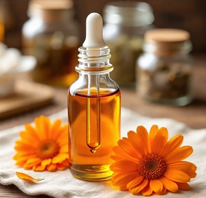 Huile de Calendula 100% Pure, Distillée à la Vapeur, Huile Essentielle Naturelle, Bouteille de 1Kg pour Tous Types de Peau - Vente en Gros - Product Image 5