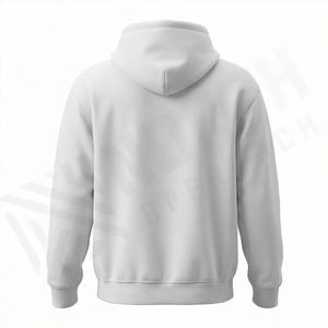 Sweat-shirts à capuche unisexes de qualité supérieure pour hommes, coupe classique, logo personnalisé, mode décontractée, crochetés, automne, 100% coton, vente en gros - Product Image 2