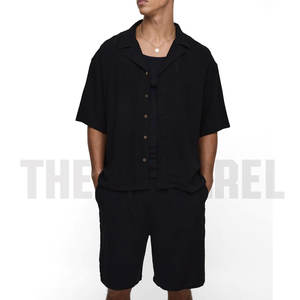 Conjunto de Camiseta y Pantalones Cortos para Hombre, Diseño Nuevo, Verano, Casual, Transpirable, Hecho en Pakistán, Cómodo, Ligero, a Bajo Precio - Product Image 3