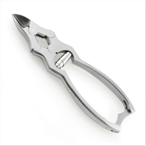 Coupe-ongles professionnel fait main à quatre articulations, lames courbées, facile à utiliser, double action, instruments de podologie et de chiropodie - Product Image 3