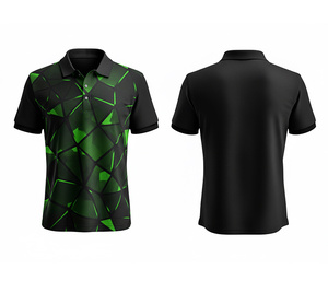 Polyester Sublimation Polo Shirt – Lightweight & Breathable Design for Men Women Youth Quick-Dry Dry-Fit Active Polo - Product Image 3