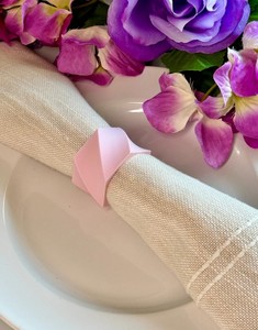 Anillo para Servilletas Moderno y Elegante |   Decoración Elegante para Bodas |   Decoración de Mesa Navideña |   Regalo de inauguración de casa - Product Image 2