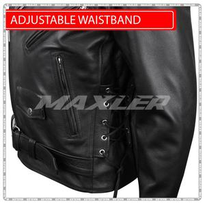 Chaqueta de moto de cuero para Mujer | Chaqueta de motorista aprobada CE duradera | Chaqueta de montar elegante - Product Image 6