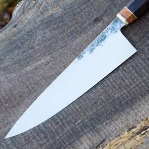Cuchillos LEGACY BLADES, Cuchillo de Chef Forjado a Mano, Acero con Alto Contenido de Carbono, Estilo Japonés, Mango de Madera Hecho a Mano, Venta al Por Mayor OEM para Cocina - Product Image 6