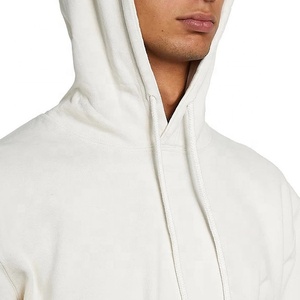 Sudadera con capucha de algodón grueso de alta calidad con cremallera completa y logotipo personalizado al por mayor para hombre - Product Image 4