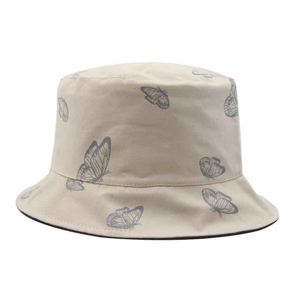 Sombrero de Pescador Unisex de Algodón con Tela de Velour, Logotipo Personalizado, Estampado de Mariposas, Producto OEM de Moda para Exteriores, Uso Casual, Superventas - Product Image 5