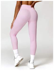 Women High Waist Yoga Pants Fitness Legging Workout Training <b>Tights</b> Running Pants Seamless Sport Leggings Gym Clothing Pakistan - Product Image 5