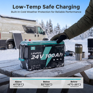 51.2V 314Ah 16.07kWh LiFePO4 <b>Battery</b> Built-in BMS Overcharge Short Circuit Overheat Protection with Power Breaker 6000+Cycles - Product Image 6