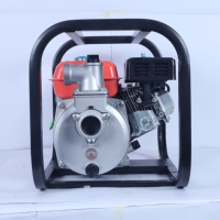 Motor de gasolina Hydroplus de 6.5 HP con bomba de agua de 2 pulgadas para uso agrícola