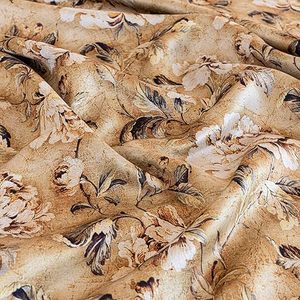 Cortinas Opacas con Estampado Floral Digital, 5 Pies, Aislamiento Térmico y Reducción de Ruido, Juego de 2 - Product Image 5