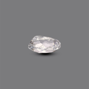 Natural White Zircon 4.55 Carat Loose Gemstone for Fine Jewelry - Product Image 3