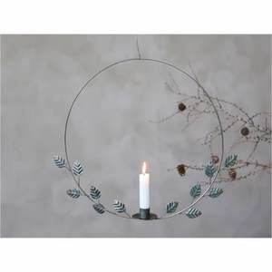 Candélabre antique doré à 5 bras, porte-bougie avec base figurine, décoration de table de luxe vintage - Product Image 4