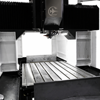 Machine CNC verticale de haute précision HH850, broche à entraînement direct, configuration Fanuc Oi MF Plus