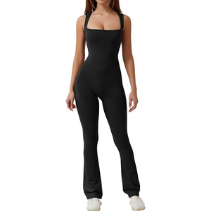 Conjunto de Yoga Deportivo para Mujer, de Alta Calidad, Transpirable, con Cintura Elástica Cruzada - Product Image 2