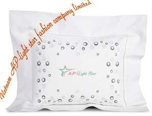 Taies d'oreiller brodées à la main de style européen luxueux artisanat de couture et de couture accepte les commandes en gros nouveau - Product Image 6