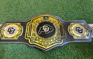 Ceinture en alliage de zinc Colorado Buffaloes Championship 2mm/4mm, taille haute, confortable, durable, professionnelle, unisexe - Product Image 2