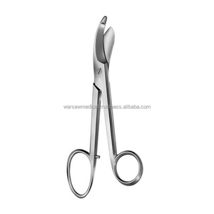 OME Custom WARSAW MEDICAL Ciseaux à plâtre de Paris Bruns, Ciseaux à fils, Ciseaux, Lames lisses, en Acier inoxydable, Instrument stérile - Product Image 4