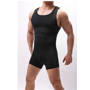 Fournisseur de maillots d'entraînement MMA sans manches avec logo personnalisé, tissu respirant, coutures renforcées, combinaison de lutte et de grappling - Product Image 1
