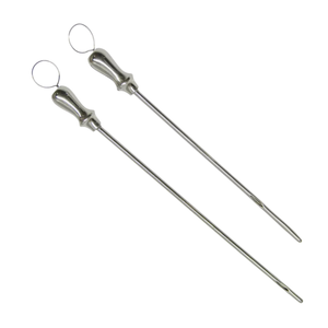 Seringue d'extraction de tumeurs en acier inoxydable de haute qualité, stérile, instrument chirurgical vétérinaire pour l'entretien du ventre de bovins, usage agricole - Product Image 3