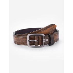 Cinturón de Cuero Genuino con Hebilla Cuadrada de Acero Inoxidable, Cinturones para Hombre para Regalo, Último Diseño, Cinturón de Lujo Ecológico - Product Image 5