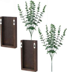 Jardinières en bois massif, porte-plantes suspendus, décoration moderne pour la maison, jardinière murale en bois pour plantes d'intérieur - Product Image 2