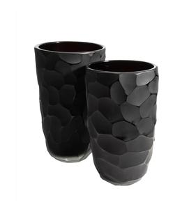 Nouveau vase à fleurs en aluminium martelé de style italien, finition martelée légère, écologique, pour table, jardin, maison, bureau, événements, décoration de table - Product Image 2