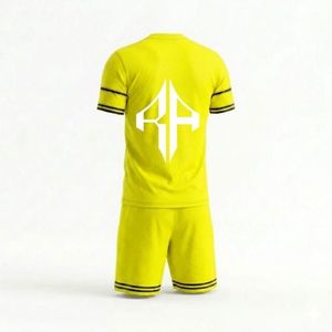 Uniforme de Fútbol Personalizado de Manga Corta para Hombre, 2026, Calidad Premium, Transpirable, Secado Rápido, 100% Poliéster, Logotipo Personalizado, Verano, OEM - Product Image 3