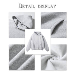 Sudaderas con Capucha Unisex de Alta Calidad y Peso Pesado, Impresión Bajo Demanda, Sudaderas Extra Grandes Personalizadas para Hombre, Sudaderas de Felpa de Algodón para Hombre - Product Image 3