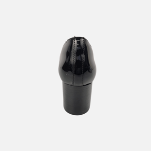 Escarpins formels pour femmes à enfiler, respirants, avec semelle extérieure en caoutchouc antidérapante, bout fermé, talon moyen - Product Image 2
