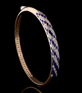 Luxury Rhodium Plated IGI Certified Lab Grown Diamond <b>Bangle</b> <b>Bracelet</b> Twisted Pave Crystal Engagement Wedding Party Gift - Product Image 4